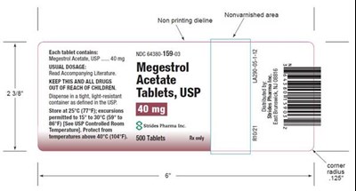 40 mg Label (500 tablets)