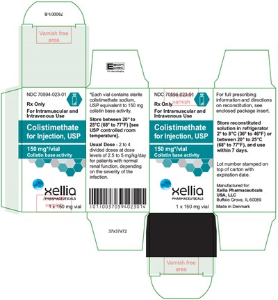 Principal Display Panel (150 mg Vial Carton)