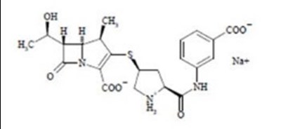 Chemcial Structure - ertapenem 01