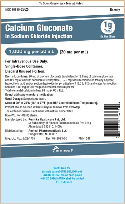 1 (Calcium Gluconate In Sodium Chloride Injection 3)