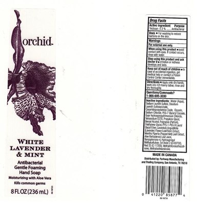 orc9.jpg IMAGE OF WHITE LAVENDER AND MINT ANTIBACTERIAL GENTLE FOAMING HAND SOAP - orc9