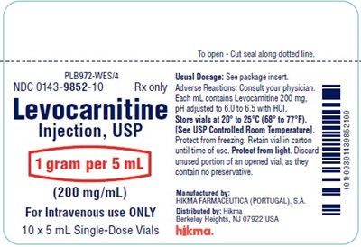 levocarnitine-injection-usp-3.jpg carton - levocarnitine injection usp 3