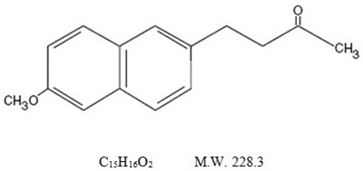 Structure - nabumetone 1