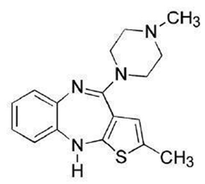 Structure (Olanzapine Odt Figure 1)