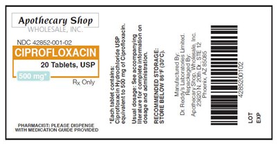 Principal Display Panel (20 Tablet Bottle Label)