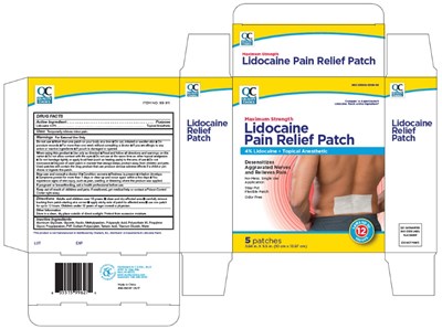 Lidocaine  Patch (Labelimage)