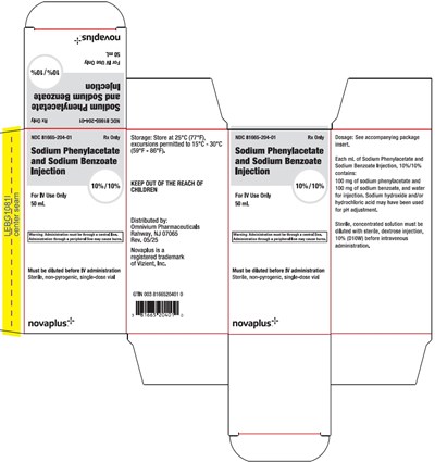 ammonul-04.jpg PRINCIPAL DISPLAY PANEL - 50 mL Vial Carton - ammonul 04