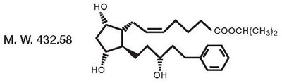 Chemicalstructure (Latanoprostchemicalstructure)