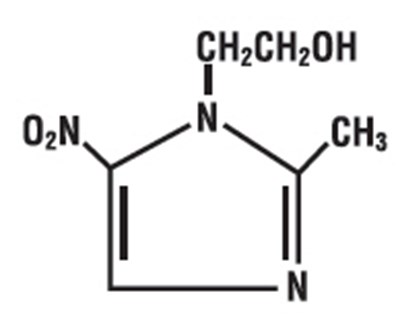 Chemical Structure (Metronidazole 01)