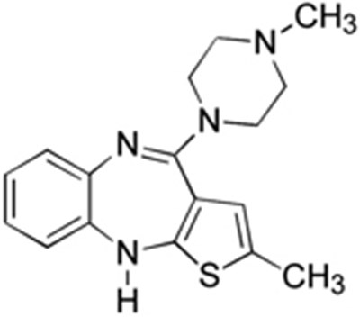 Chemical Structure (Olanzapine Orally Disintegrating Tablets 1)