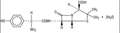 Structrual Formula (Amoxicillin And Clavulanate Potassium Tablets Usp 1)