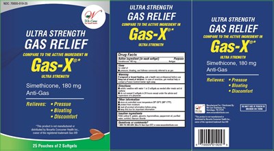 Principal Display Panel - 50 Pouch Box - We Gas