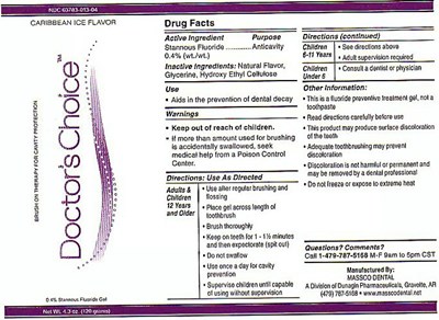 massco_dr_choice_caribbean.jpg DOCTOR CHOICE CARRIBEAN LABEL - massco dr choice caribbean