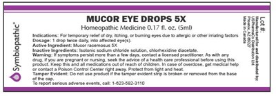 Principal Display Panel - 5 mL Label - mucor 01