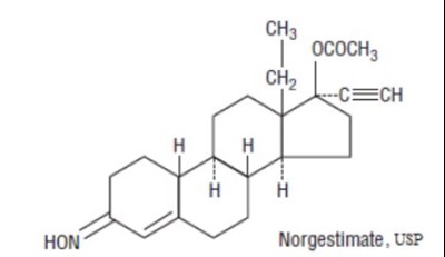 Norgestimate Structural Formula (Image 2)