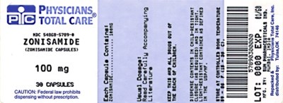Image Of 100 mg Package Label (5789)