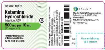 Package Label – Principal Display Panel – Vial Label (Ket0r 0000 03)