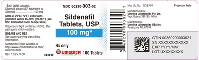 Image Description (Sildenafil Citrate 100 mg 100s)