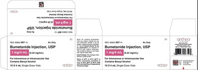 "image Description" (Spl Carton Label Bumetanide)
