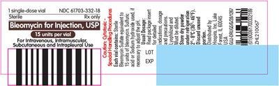 bleomycin-06.jpg PRINCIPAL DISPLAY PANEL - 30 unit Vial Label - bleomycin 06
