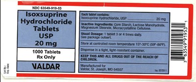 Principal Display Panel (20 mg Tablet Bottle Label)
