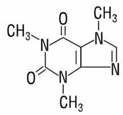 Image Of Chemical Structure For Caffeine (Chemical Structure Caffeine)