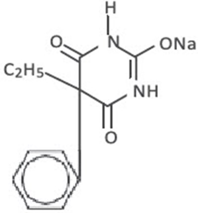 Chemical Structure (Phenobarbital 01)