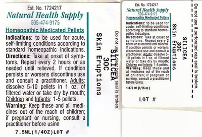 Skin Eruptions Label 2 (Nhs Skin Eruptions 2)