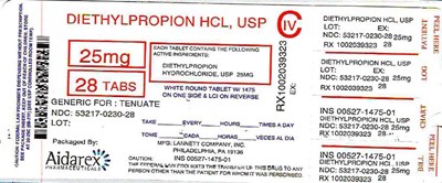 Image Description (Diethylpropion HCl Usp 2)