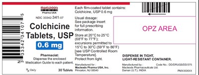 444 (Colchicine Tablets 0 6 mg 30s)