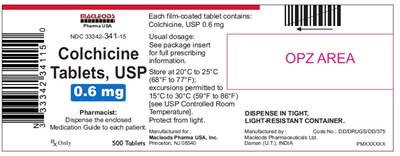 999 (Colchicine Tablets 0 6 mg 500s)