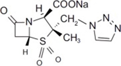 Chemical Structure Of Tazobactam Sodium (Pip0m 0000 02)