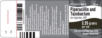Package Label (PRINCIPAL DISPLAY PANEL – Vial Label)