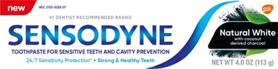 Sensodyne Natural White 4.0oz (113g) Carton (Image 01)