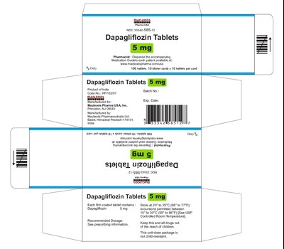 448 (Dapagliflozin 5 mg 100 S)