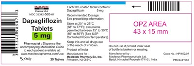 723 (Dapagliflozin 5 mg 30 S)