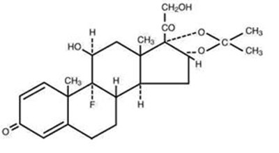 structure - triamcinolone str