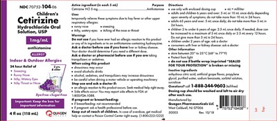 containergrapesyrup.jpg Cetirizine Hydrochloride Oral Solution, 1 mgmL - Grape Flavor - Label - containergrapesyrup