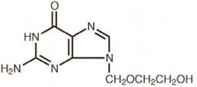 Structural Formula (Acyclovir Cream 5 Percent 1)