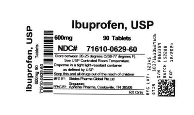 71610-0629-60.jpg Bottle Label 600 mg - 71610 0629 60