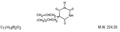 Butalbital Structural Formula (917f576b Ead7 442d Bf90 7fb981210805 01)