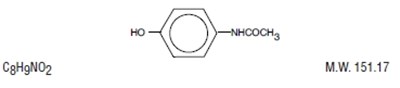 Acetaminophen Structural Formula (917f576b Ead7 442d Bf90 7fb981210805 02)