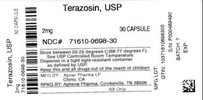 Bottle Label 2 mg - 71610 0698 30