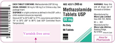 methazolamide-50mglbl.jpg 50 mg label - methazolamide 50mglbl
