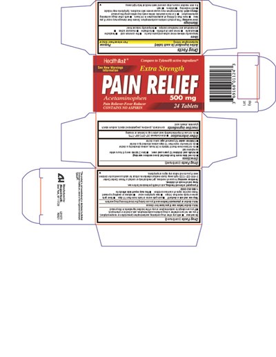 011   Health A2z Acetaminophen 500mg 2