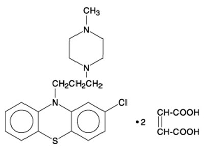 Image Description (Prochlorperazine Maleate Structure)