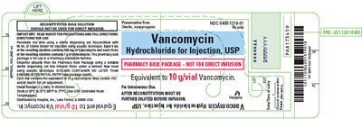 vancomycin-05.jpg PRINCIPAL DISPLAY PANEL - 5 g Vial Carton - vancomycin 05