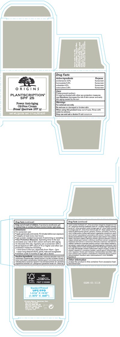 PRINCIPAL DISPLAY PANEL - 50 ml Jar Carton - plantscription 01