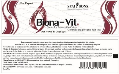 Image Of The Label (Bionavitcontrolcaida)