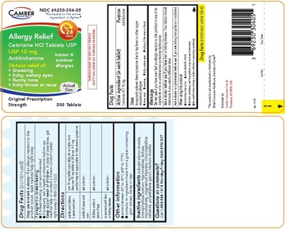 Cetirizine Tabs 10mg 500